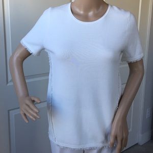 Banana Republic Milano Tee w/fringe